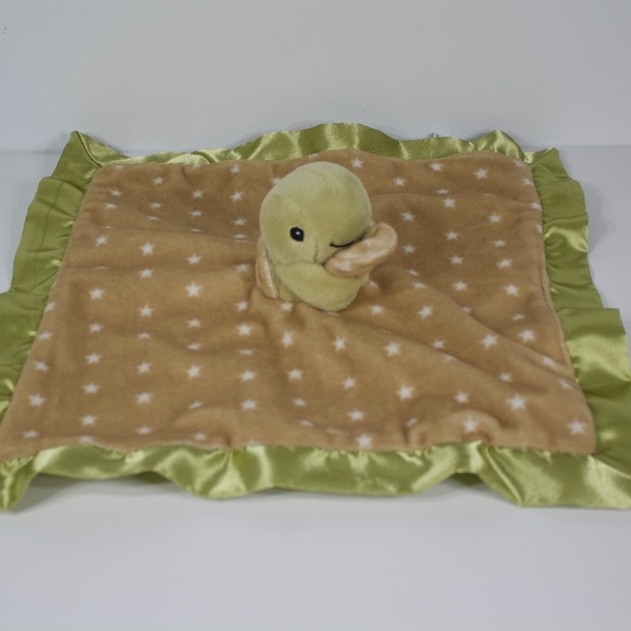 Cloud B Turtle Peakaboo Lovie Soother Green/Brown Baby Infant Toy - Picture 2 of 8